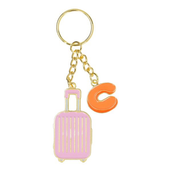 Brelok Travelkey pink