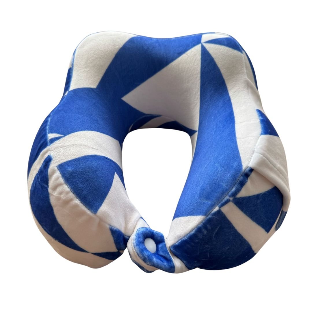 Pakiet Lomma Wave - poduszka podróżna z opaską na oczy