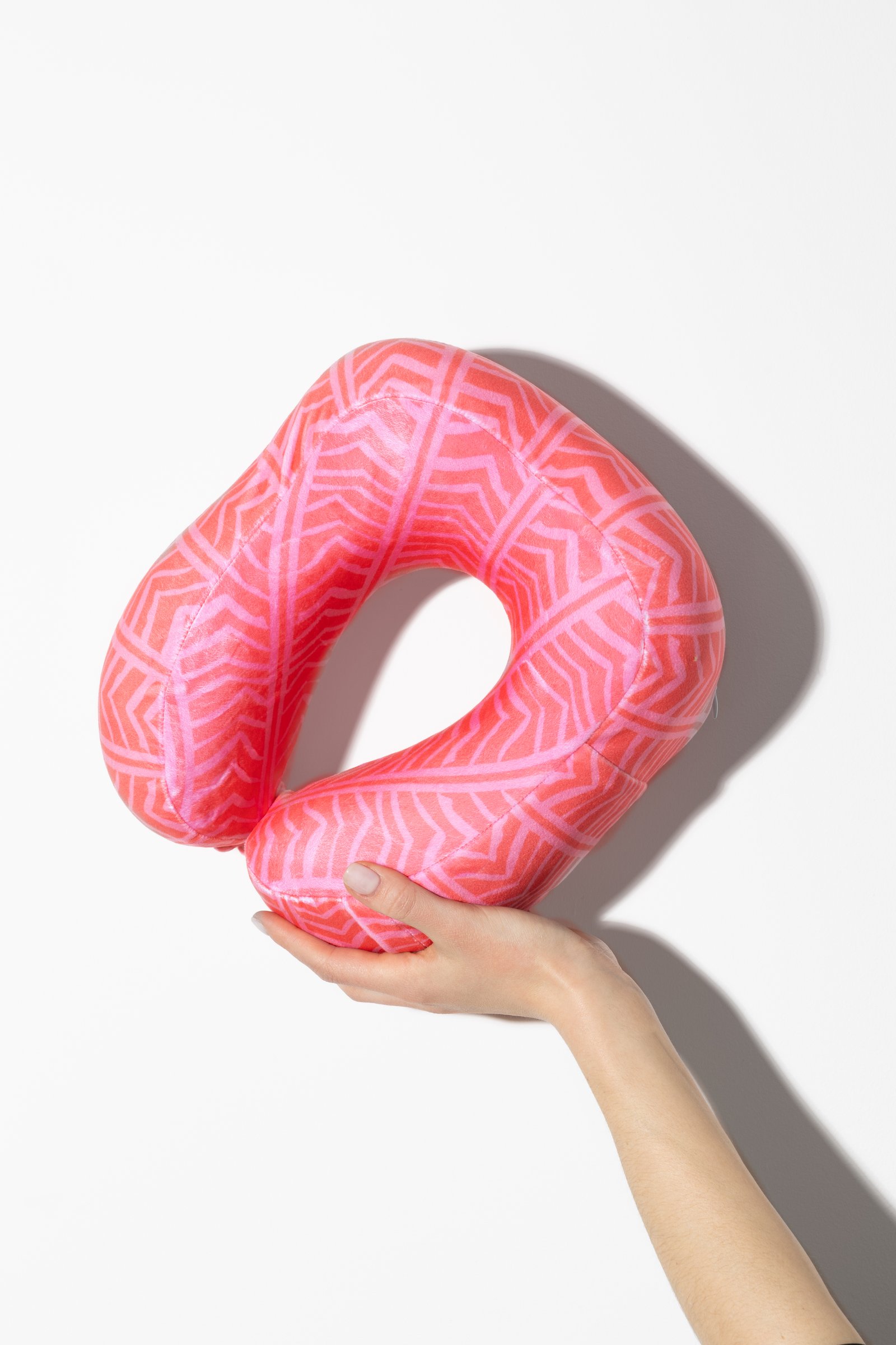 Poduszka podróżna Lomma Pink